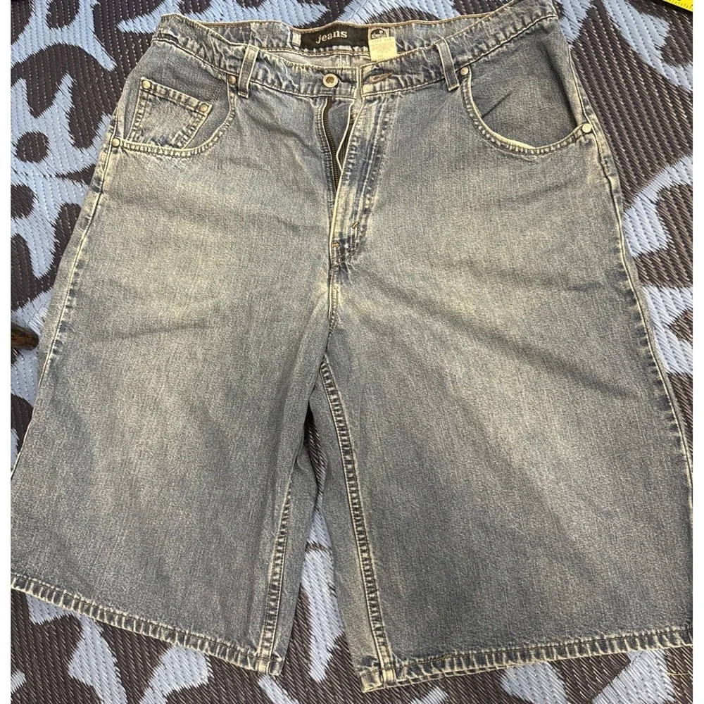 Vintage‎ Levis Silvertab Shorts 36 Mens Loose Denim Baggy Made In USA 90s